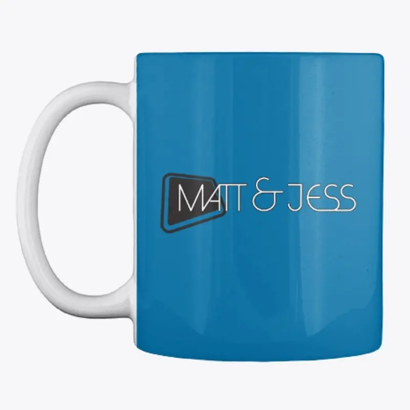 Matt and Jess TV mug